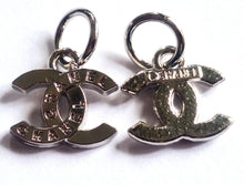 Load image into Gallery viewer, 12 mm stamped buttons,pendant, silver metal,
