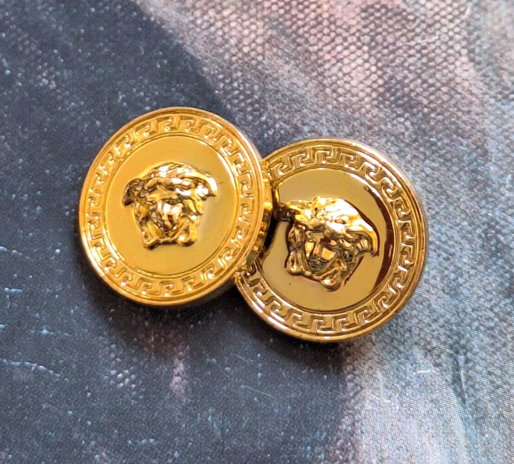 20 mm buttons ,Versace