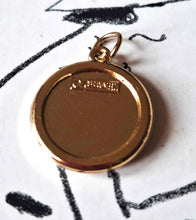 Load image into Gallery viewer, 22 mm   buttons  pendant, faux perlen,gripox,gold metal
