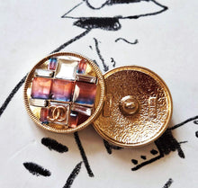Load image into Gallery viewer, 25 mm  buttons,gold metal
