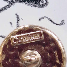 Load image into Gallery viewer, 20 mm stamped,buttons,zirkonia,gold metal.
