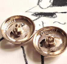Load image into Gallery viewer, 20 mm stamped buttons,gold metal
