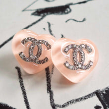 Load image into Gallery viewer, 15 mm  buttons,,resin,zirkonia ,opalescent,silver
