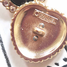 Load image into Gallery viewer, 22 mm stamped buttons,gripox, gold metal,zirkonia
