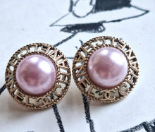 Load image into Gallery viewer, 20 mm stamped buttons,faux perlen,metal
