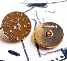Load image into Gallery viewer, 20 mm stamped buttons,metal
