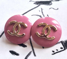 Load image into Gallery viewer, 23 mm stamped buttons,metal,emaille
