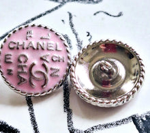 Load image into Gallery viewer, 18 mm buttons,metal,emaille,pink

