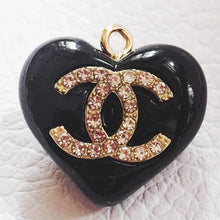 Load image into Gallery viewer, 23 mm   buttons  ,pendant,stamped,,resin, zirkonia
