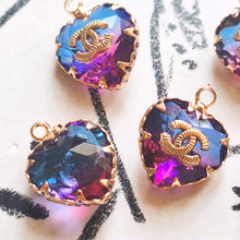 Load image into Gallery viewer, 12 mm buttons,pendant,crystal,opalescent
