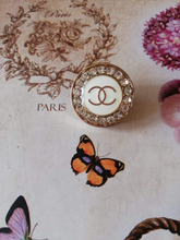 Load image into Gallery viewer, 20 mm buttons stamped,metal,zirkonia
