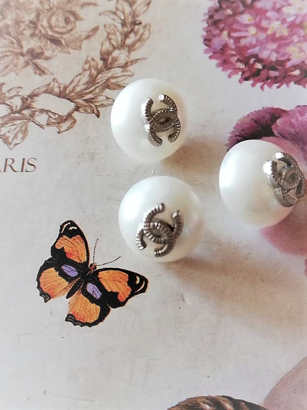 12 mm buttons ,faux perlen