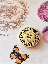 Load image into Gallery viewer, 20 mm buttons , gold metal
