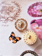 Load image into Gallery viewer, 18mm stamped buttons,metal,matt
