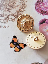 Load image into Gallery viewer, 18mm stamped buttons,metal,matt
