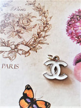 Load image into Gallery viewer, 14 mm stamped pendant,buttons,metal,emaille
