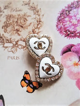 Load image into Gallery viewer, 20 mm stamped buttons,gripox,metal,zirkonia
