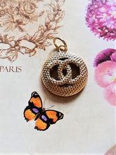 Load image into Gallery viewer, 20 mm stamped,buttons,pendant,gold metal
