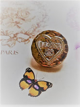 Load image into Gallery viewer, 20 mm stamped buttons,metal,emaille
