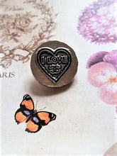 Load image into Gallery viewer, 20 mm stamped buttons silver ,metal,emaille
