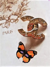 Load image into Gallery viewer, 19 mm stamped buttons,gold metal
