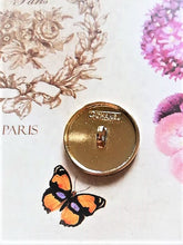 Load image into Gallery viewer, 20 mm stamped buttons,,gold metal

