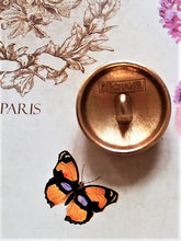Load image into Gallery viewer, 20 mm stamped buttons,copper color
