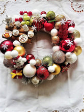 Load image into Gallery viewer, Christmas Wreath for Front Door,or  Table Decoration, Home Decor, Christmas Decoration

