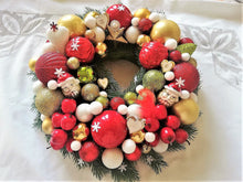 Load image into Gallery viewer, Christmas Wreath for Front Door,or  Table Decoration, Home Decor, Christmas Decoration
