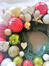 Load image into Gallery viewer, Christmas Wreath for Front Door,or  Table Decoration, Home Decor, Christmas Decoration
