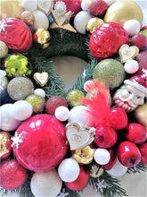 Load image into Gallery viewer, Christmas Wreath for Front Door,or  Table Decoration, Home Decor, Christmas Decoration
