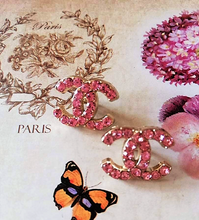 Load image into Gallery viewer, 18/14 mm stamped buttons,metal,zirkonia
