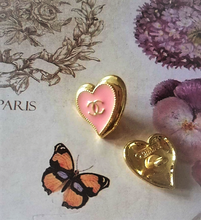 Load image into Gallery viewer, 14 mm stamped buttons,metal,emaille
